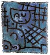 Paul Klee Gefangen oil
